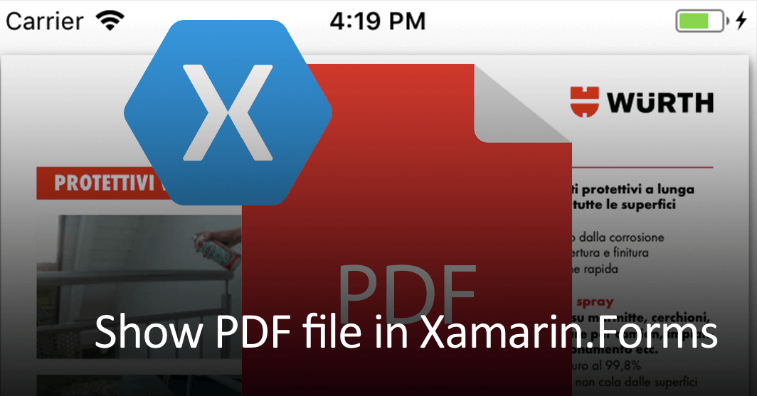 Showing PDF files in Xamarin.Forms · Gerald Versluis — .NET MAUI ...